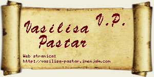 Vasilisa Paštar vizit kartica